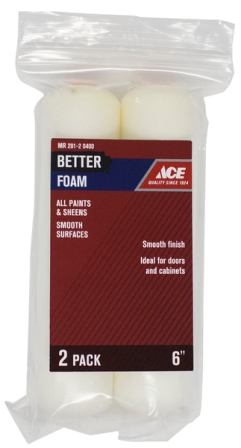Main 1 - Ace Better Foam 6 in. W Mini Paint Roller Cover 2 pk - Nederland