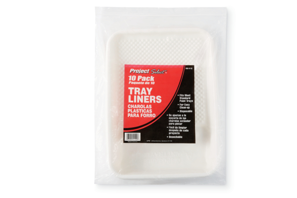Main 1 - Linzer Project Select Plastic 11 in. W X 15 in. L 1 qt Disposable Paint Tray Liner - Nederland