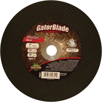 Main 1 - Gator 7 in. D X 5/8 in. Aluminum Oxide Metal Cut-Off Blade 1 pc - Nederland