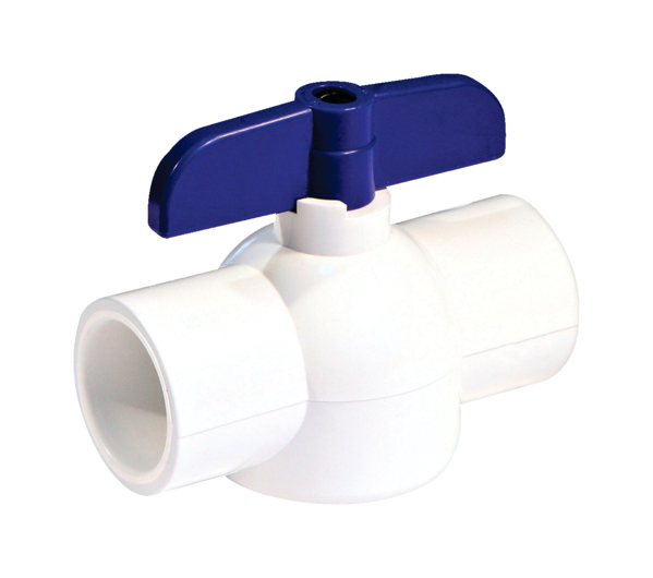 NDS 2 in. PVC Slip Ball Valve Full Port - Nederland