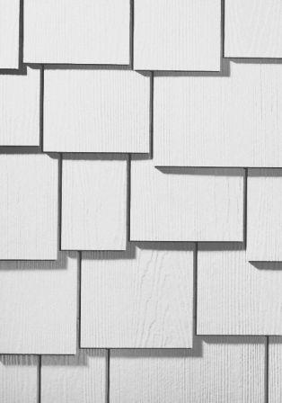 Hardi Shake Siding Staggered Edge 1/4" 16"X48"=2Sf Coverage - Nederland
