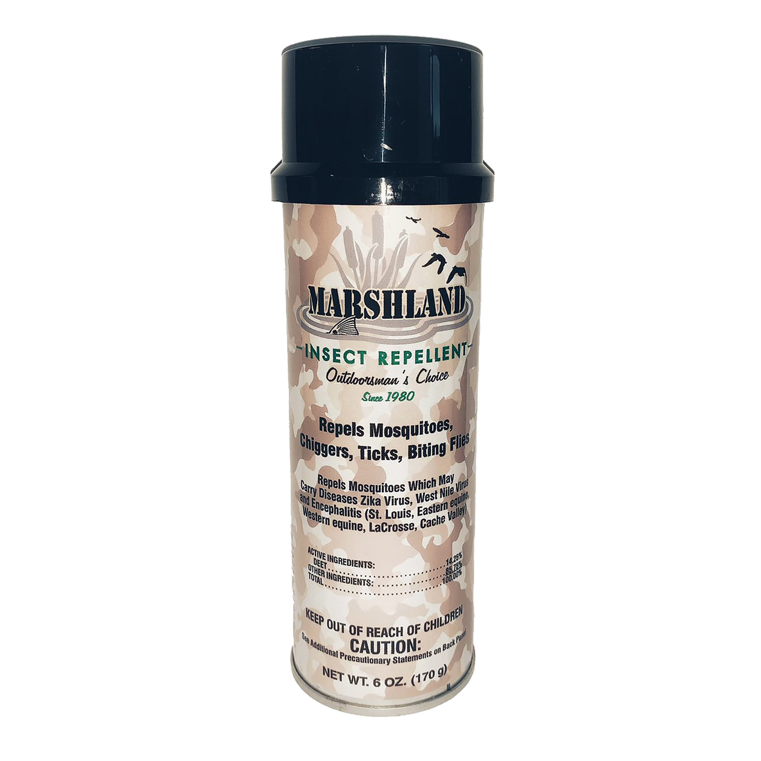 Marshland Insect Repellent 6Oz Spray Repels Mosquitoes, Chiggers Ticks & Bitting Flies - Nederland