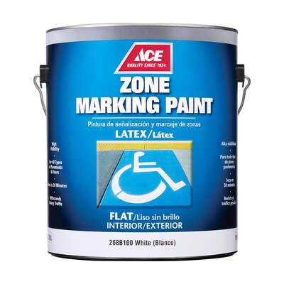 Ace White Zone Marking Paint 1 gal - Nederland