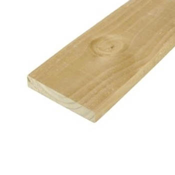 1X6 16' S1s1e Corral Board Treated (Above Ground) - Nederland