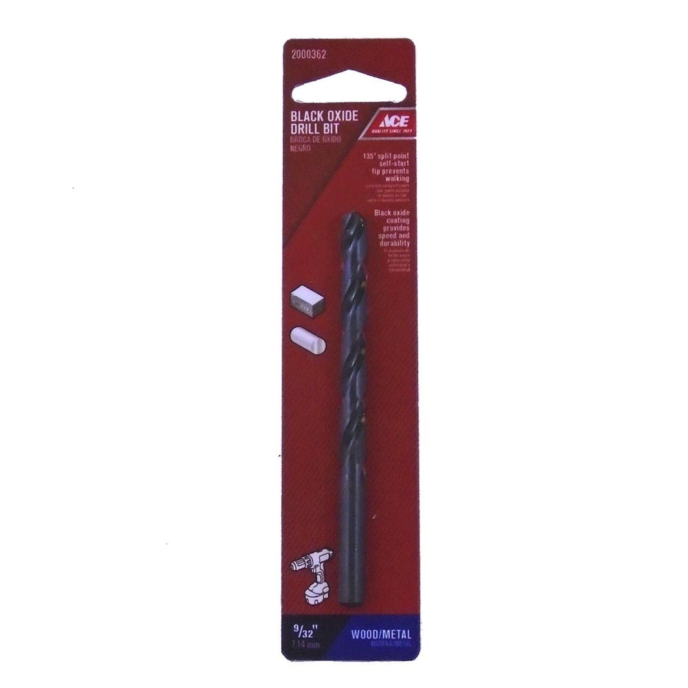 Ace 9/32 in. X 4-1/4 in. L High Speed Steel Drill Bit 1 pc - Nederland