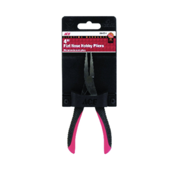 Main 1 - Ace 4 in. Alloy Steel Flat Nose Hobby Pliers - Nederland