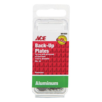 Main 1 - Ace Aluminum Backup Plates 3/16 in. 30 pc - Nederland