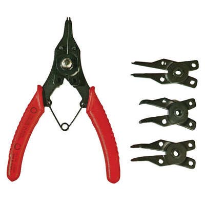 Ace 6 in. Carbon Steel Snap Ring Pliers Set - Nederland