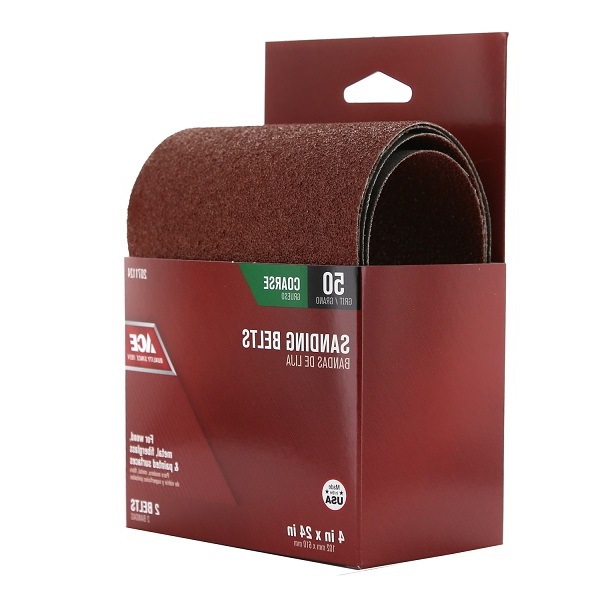 Main 1 - Ace 24 in. L X 4 in. W Aluminum Oxide Sanding Belt 50 Grit Coarse 2 pc - Nederland