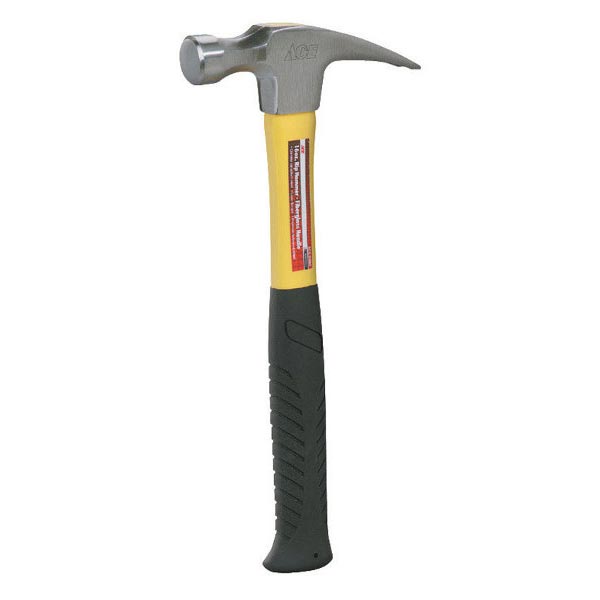 Ace 16 oz Smooth Face Rip Hammer Fiberglass Handle - Nederland