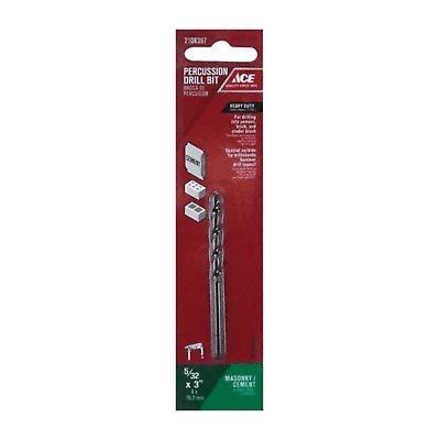 Ace 5/32 in. X 3 in. L Carbide Percussion Drill Bit 1 pc - Nederland