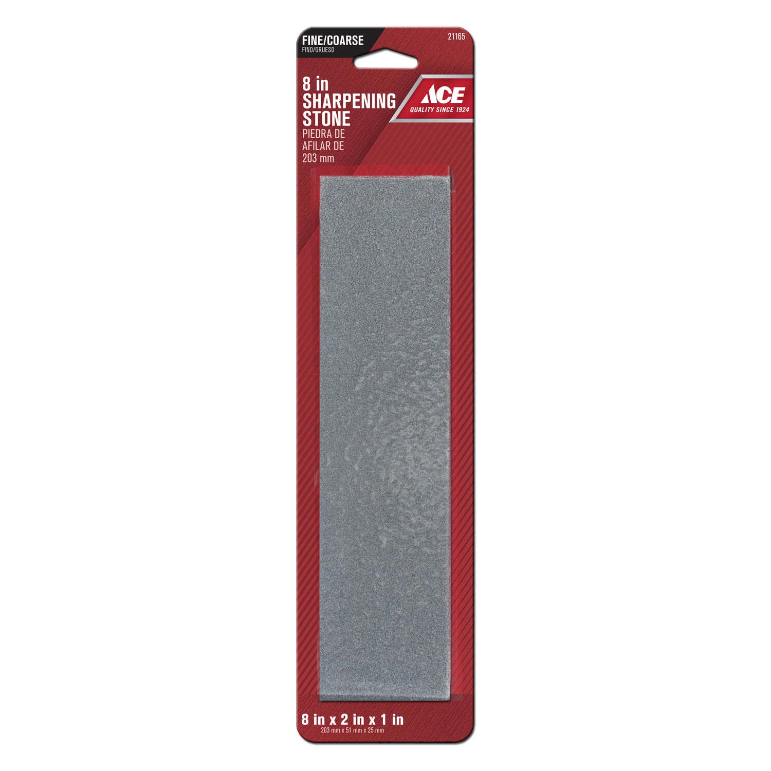 Ace 8 in. L Aluminum Oxide Sharpening Stone 60/80 Grit 1 pc - Nederland