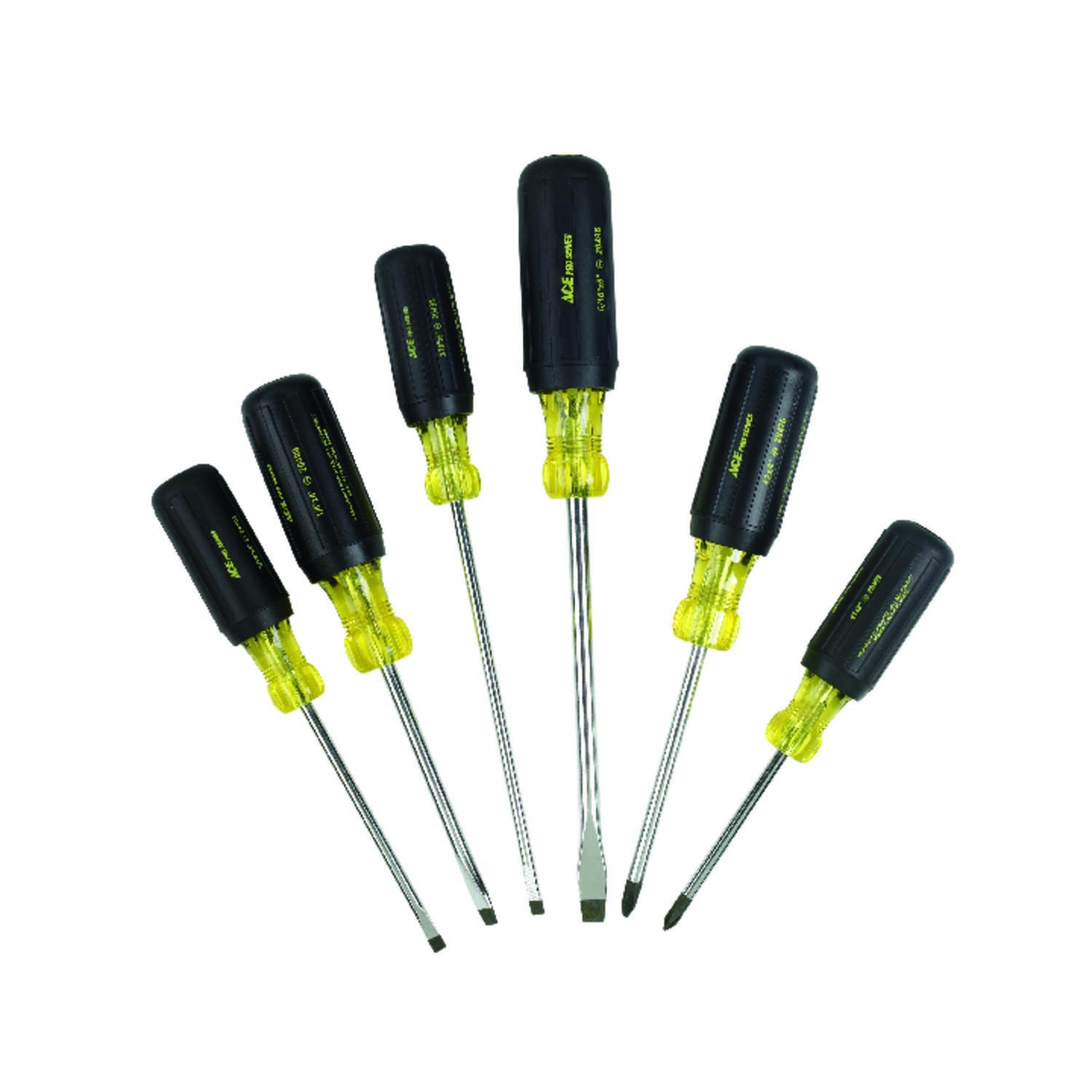 Ace Pro 6 pc Pro Screwdriver Set - Nederland