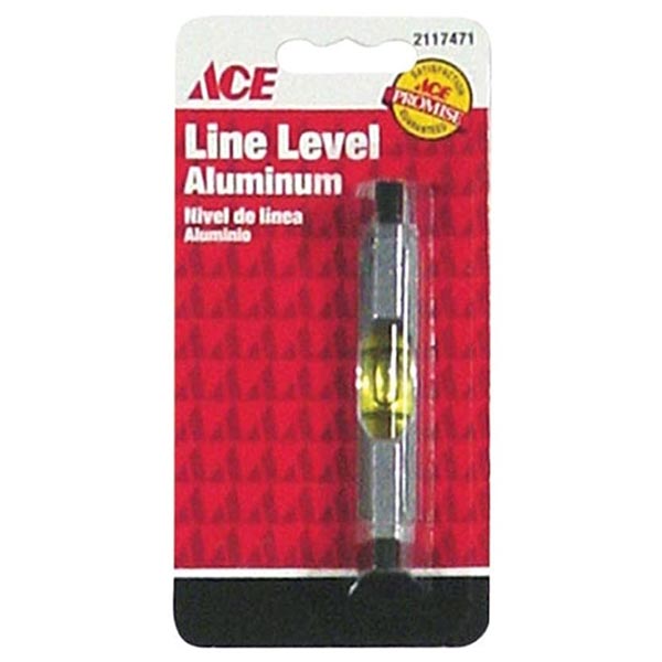 Ace 3 in. Aluminum Line Level 1 vial - Nederland
