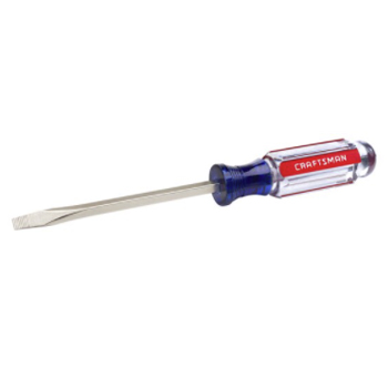 Preview 1 - Craftsman 3/16 in. X 4 in. L Slotted Screwdriver 1 pc - Nederland