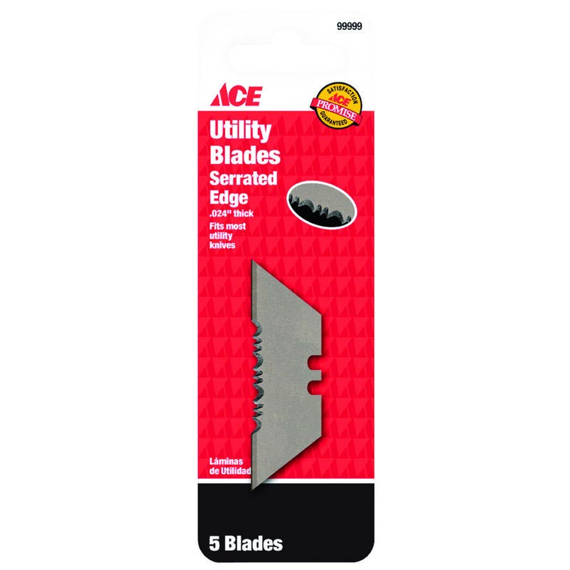 Ace Carbon Steel Serrated Replacement Blade 5 pc - Nederland