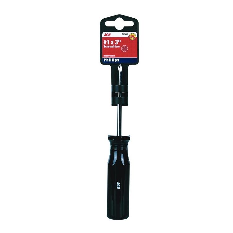 Ace No. 0 X 2 in. L Phillips Screwdriver - Nederland