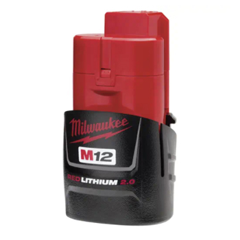 Main 1 - Milwaukee M12 REDLITHIUM CP 12 V 2 Ah Lithium-Ion Battery Pack 1 pc - Nederland
