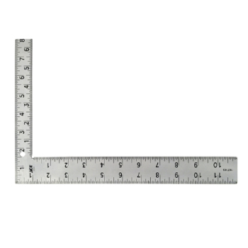 Ace 12 in. L X 8 in. H Steel Carpenter Square - Nederland