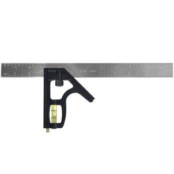 Main 2 - Ace 12 in. L X 4-3/4 in. H Stainless Steel Combination Square - Nederland