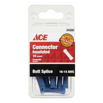 Main 1 - Ace Insulated Wire Butt Connector Blue 10 pk - Nederland