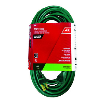 Main 1 - Ace Outdoor 40 ft. L Green Extension Cord 16/3 SJTW - Nederland