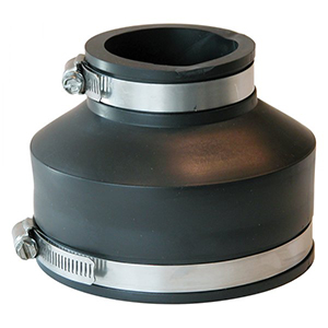 Main 1 - Fernco Schedule 40 4 in. Hub X 2 in. D Hub PVC Flexible Coupling - Nederland