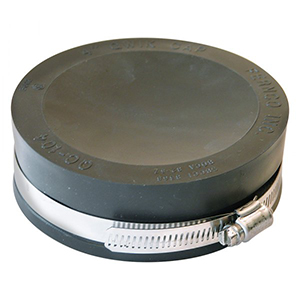 Main 1 - Fernco Schedule 40 4 in. Hub Hub PVC Drain Cap - Nederland