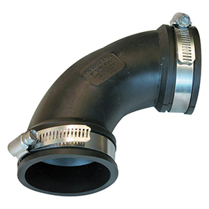 Main 1 - Fernco Schedule 40 2 in. Hub X 2 in. D Hub PVC Elbow - Nederland