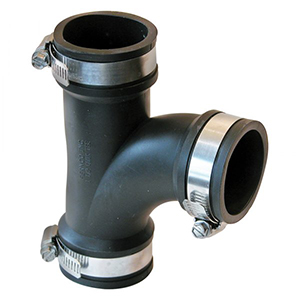 Main 1 - Fernco Schedule 40 1-1/2 in. Hub X 1-1/2 in. D Hub PVC Tee - Nederland