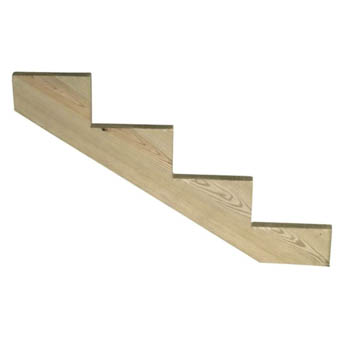 2X12 4 Step Stringer Treated - Nederland