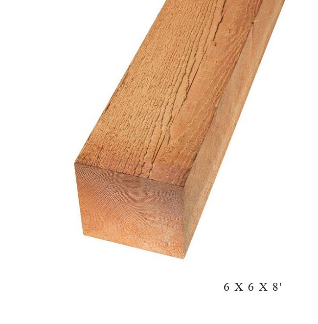 Main 2 - 6X6 8' Appearance Rgh Cedar - Nederland