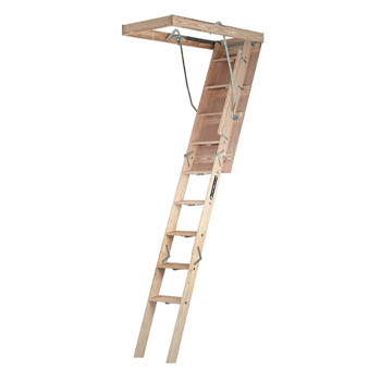 Attic Stairway 1X6 8'9" 300# 25-1/2"X54" Cs254p Champion Wood - Nederland