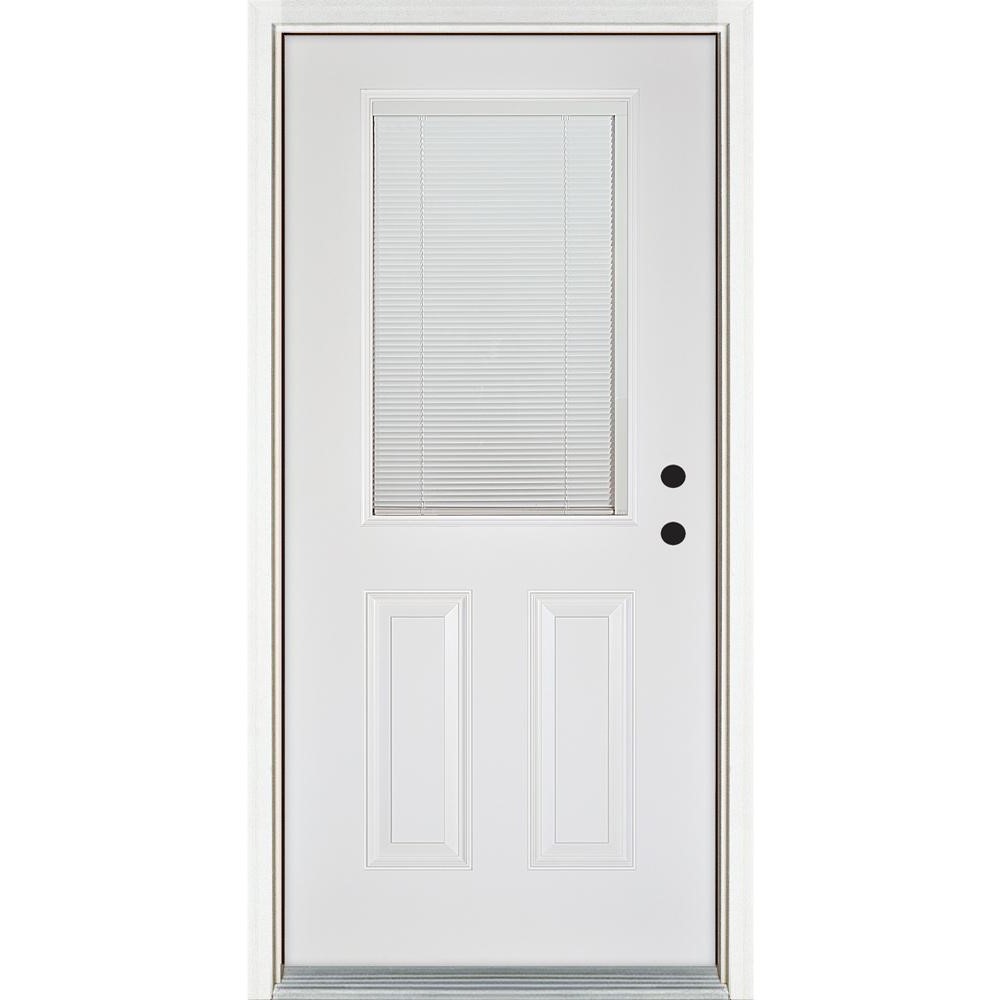 3068 M-Blind/2Panel Steel 4 9/16 Lh 684-Z1rd In Swing No Trim - Nederland