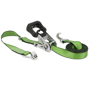 Main 1 - Keeper 1.5 in. W X 16 ft. L Green Ratchet Tie Down Strap 1666 lb 1 pk - Nederland