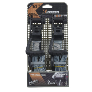Main 1 - Keeper Ergo-Torque 1 in. W X 10 ft. L Camo Ratchet Tie Down Strap 500 lb 1 pk - Nederland