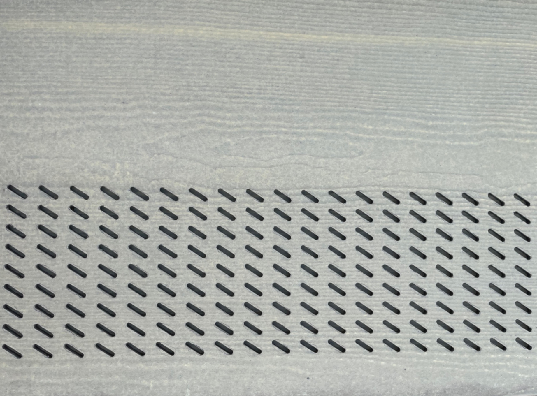 Hardie Soffit 24"X8' V-Plus Cedar Mill Unique Slotted Vent Holes - Nederland