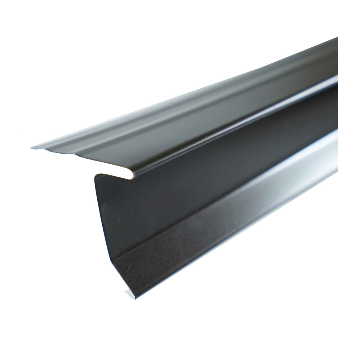 Weathered Gray Style D Eave Tin Charcoal Bronze - Nederland