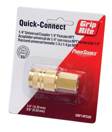 Gr 1/4" Coupler Female 1/4" Npt - Nederland