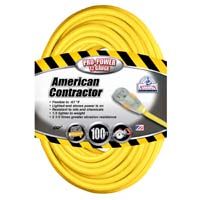 American Contractor 12/3 100Ft Cord - Nederland