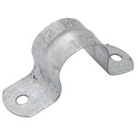 Galv Pipe Strap 2 Hole 2" Bx50 - Nederland