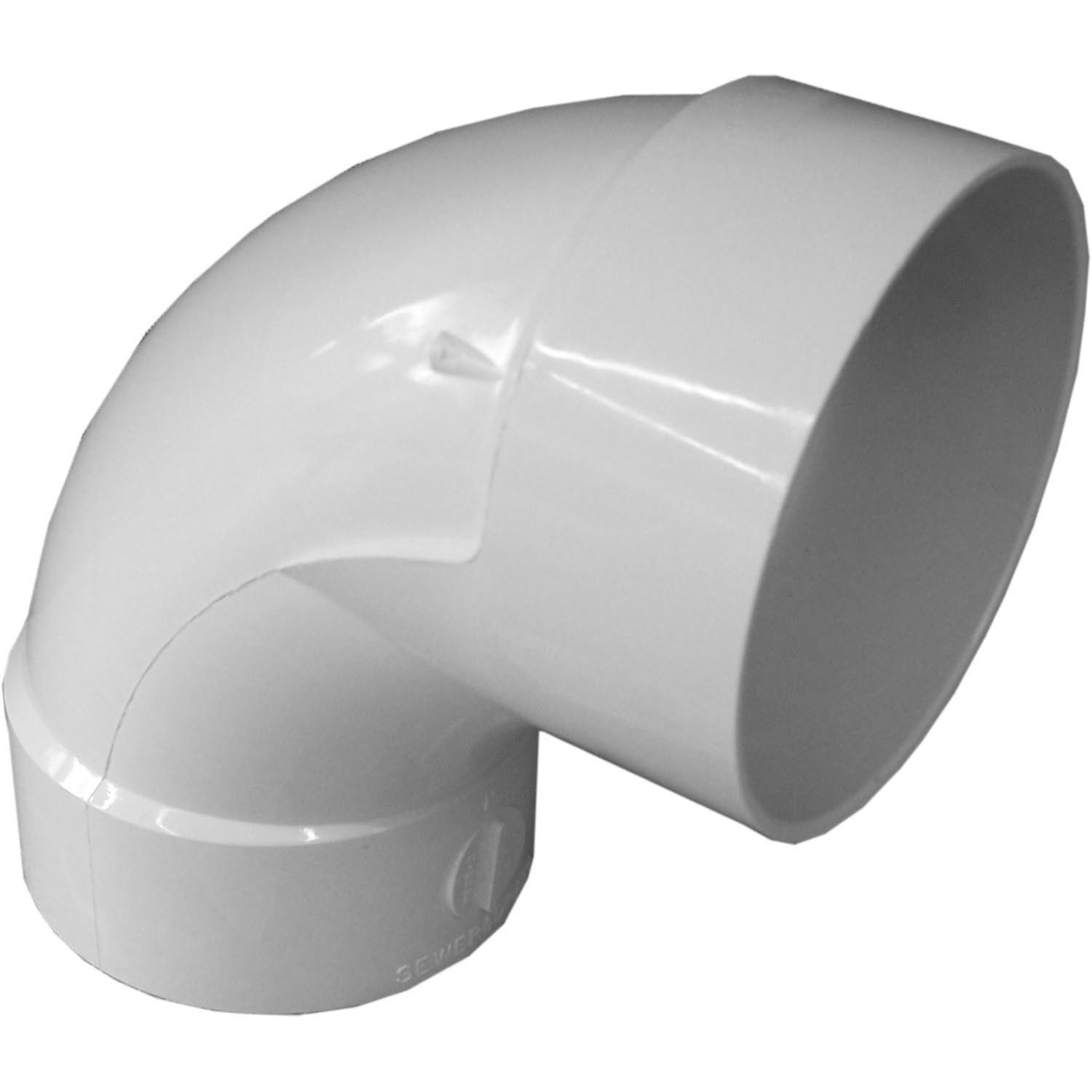 S&D Pvc Elbow 90° 3" Same As Ace 42875 - Nederland