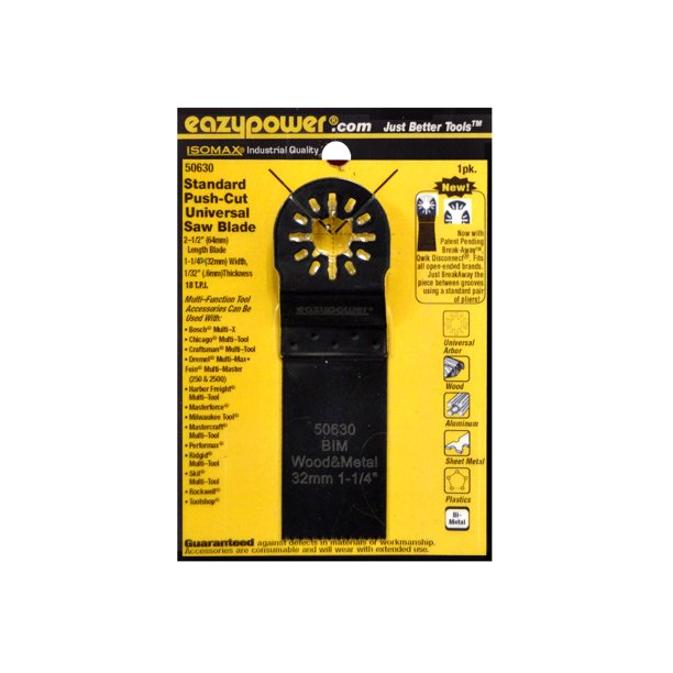 Eazypower Flush-Cut Bi-Metal Blade 1-1/4" Mfg 50630 - Nederland
