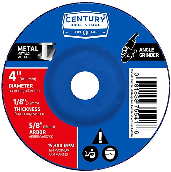 Metal Grinding Wheel Type 27 4-1/2"X1/4"X5/8-11 - Nederland