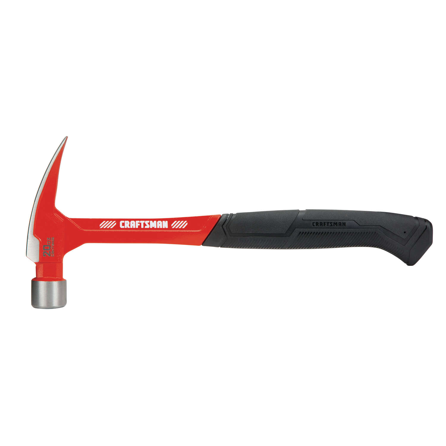 Main 1 - Craftsman 20 oz Smooth Face Claw Hammer 7.75 in. Steel Handle - Nederland