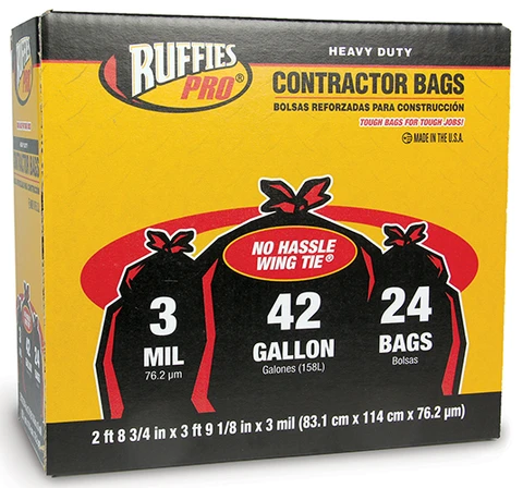 Contractor Trash Bag 42Gal Bx24 - Nederland