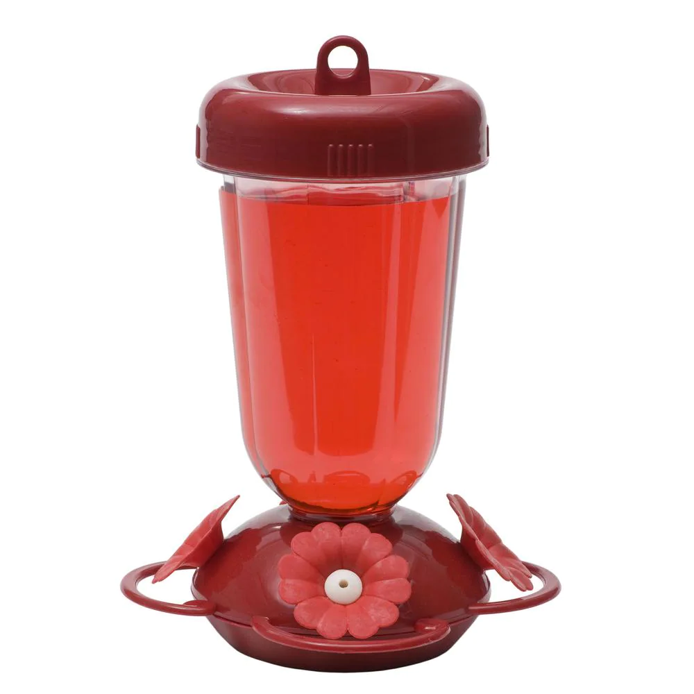 Perky-Pet Hummingbird 16 oz Plastic Nectar Feeder 4 ports - Nederland