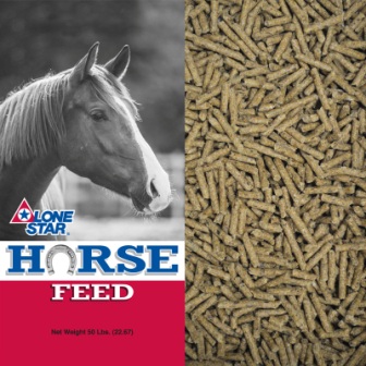 Cattle Pellet All Stock 14% 50# Lone Star Feed - Nederland