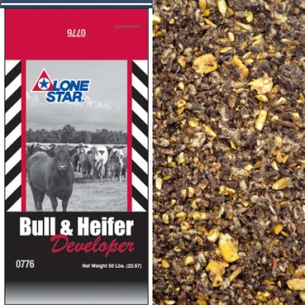 Bull & Heifer Developer(Med) 50# Lone Star Feed - Nederland