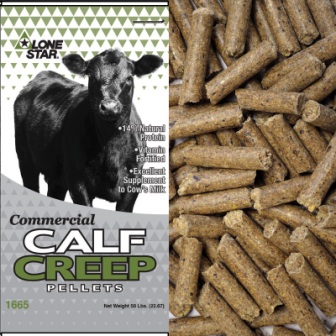 Commercial Calf Creep Hd14 50# Lone Star Feed - Nederland